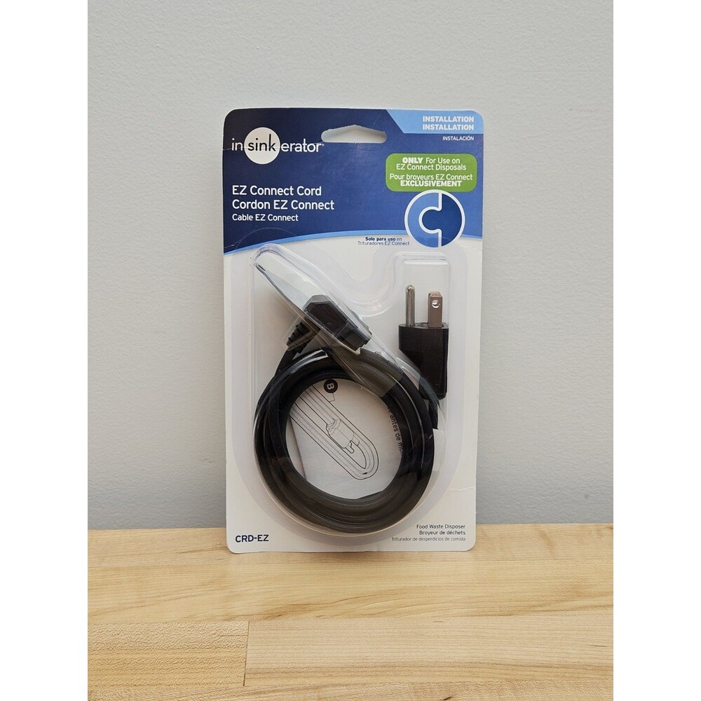InSinkErator Power Cord EZ Connect Garbage Disposal Food Waste Disposer CRD-EZ